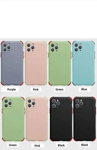For Apple iPhone SE (2020) Model Shockproof Original Soft Silicone Case Cover - Picture 1 of 11