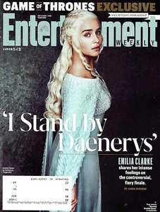 Entertainment WEEKLY Magazine May 31 - June 7, 2019, EMILIA CLARKE as DAENERYS - Picture 1 of 1