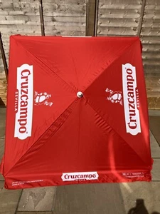 CRUZCAMPO PARASOL (Beer / Pub / Garden Umbrella) - BRAND NEW - Picture 1 of 12