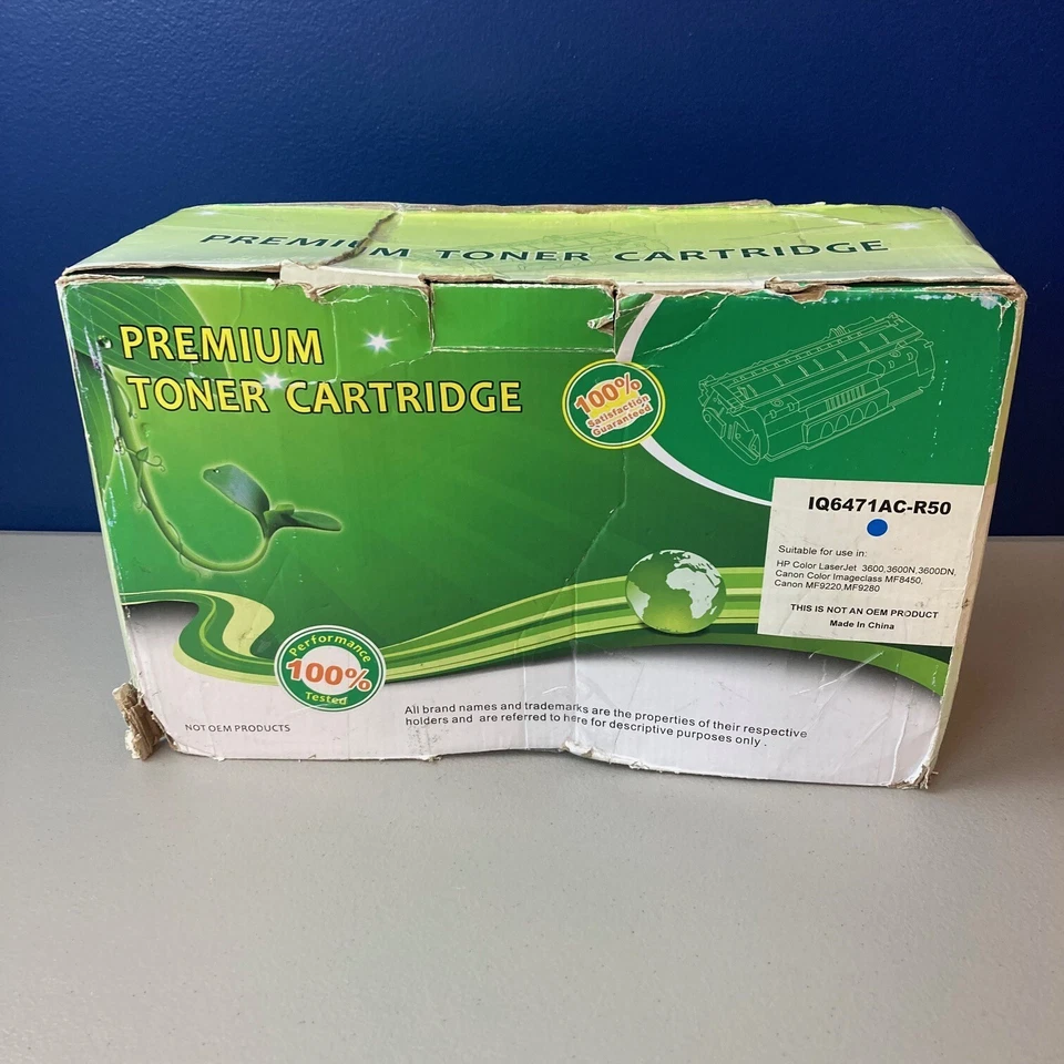 Cartucho de tóner Premium - IQ6471AC-R50 cian Foto 1 de 1
