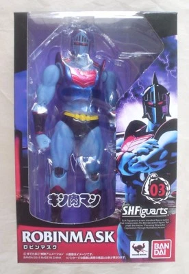 Figura de acción ROBINMASK S.H.Figuarts Kinnikuman 6" Bandai 2015 MÚSCULO lucha libre Foto 1 de 4