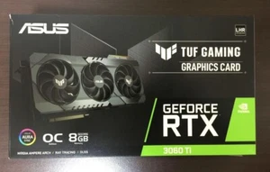 ASUS TUF Gaming GeForce RTX 3060 Ti 8GB GPU Graphics Card - Picture 1 of 8