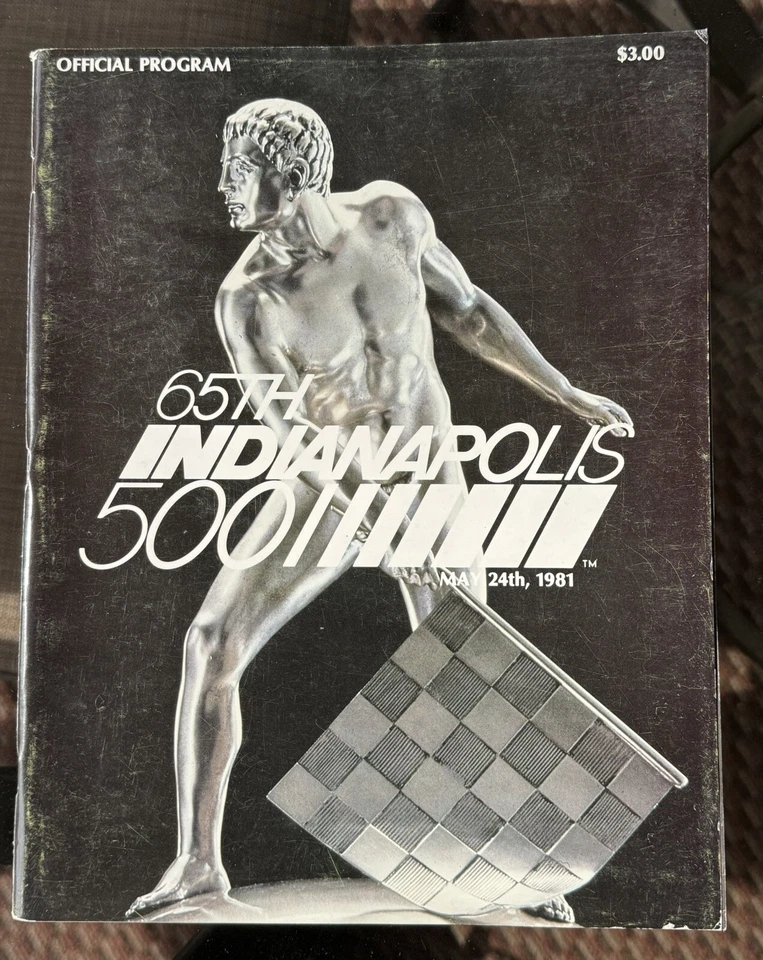 1981 Indianapolis Indy 500 Official Souvenir Program - Bobby Unser Kind Of Won - Image 1 of 1