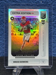 2024 Panini Donruss Elite Brock Bowers Extra Edition Las Vegas Raiders #11 RC - Foto 1 di 6