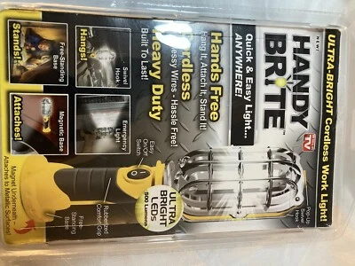 Ontel Handy Extra  Brite, Heavy Duty, Cordless LED Light Compact, Lightweight - Image 1 of 4