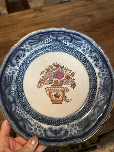 VintageJUWC 1897 Antique CHINESE Porcelain plate Vintage Charger RARE 11" - Picture 1 of 8