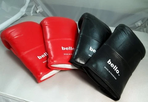 Karate Martial Arts Gloves - Red & Black Set Large [Misc.] Cover