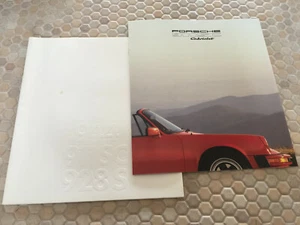 PORSCHE 911 SC CABRIOLET PRESTIGE Y LÍNEA COMPLETA FOLLETO DE VENTAS EDICIÓN EE. UU. 1983 - Imagen 1 de 12