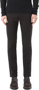 Theory L40524 Mens Black Zaine Witten Straight Leg Slim Trousers Size 32 - Picture 1 of 5