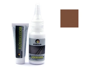 INTERCOLOR MERCEDES NAPPA MARRONE CHIARO KIT RIPARAZIONE 5. Colore pelle. - Foto 1 di 5