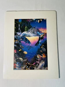 Christian Riese Lassen COSMOS Matted Art Print Hawaii Ready To Frame - Picture 1 of 4