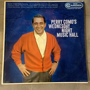 Perry Como Wednesday Night Music Hall Vinyl LP Vintage 1959 RCA Camden - Picture 1 of 5
