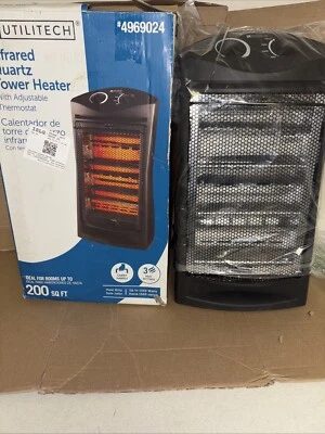 Utilitech Infrared Quarts Tower Heater  - Image 1 of 4