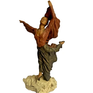 Vintage! 1983 JOSEP BOFILL Sculpture DANCING Ballerina Made in SPAIN Art RESIN - Picture 1 of 22
