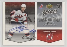2006-07 Upper Deck MVP One on Dual Brian Gionta Patrik Elias #OA-EG Auto