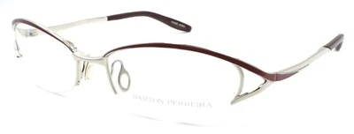 Barton Perreira Eliza Women's Eyeglasses Frames 53-17-125 Bordeaux / Silver - Image 1 of 3