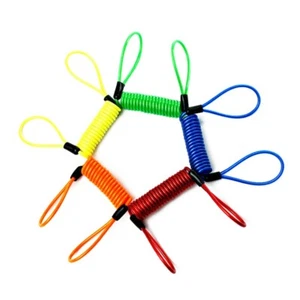Alarme v??lo disque verrouillage ressort cable d'avertissement filaire syst??me - Photo 1/7