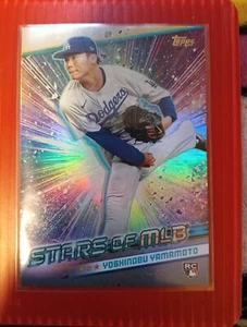 2024 Topps Baseball Series 1 & 2 One - STARS OF MLB Base and Chrome Cards - Picture 1 of 1