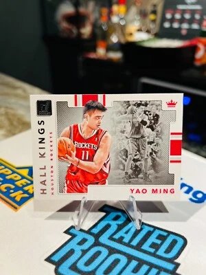 2017-18 Donruss Optic Hall Kings Yao Ming #20 Rockets - Image 1 of 2