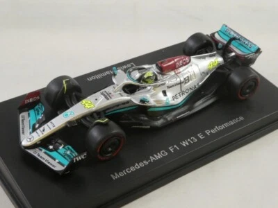 Spark F1 Mercedes AMG W13 #44 Lewis Hamilton 2022 1/64 Y256 - Immagine 1 di 3