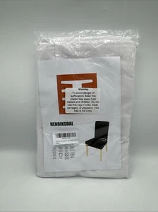 For Ikea HENRIKSDAL Bar Stool Cover Slipcover GRASBO WHITE New - Picture 1 of 3