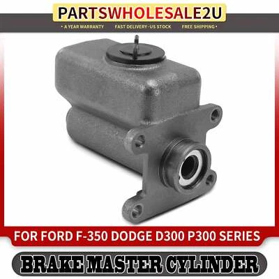 Brake Master Cylinder with Reservoir for Dodge D300 Series P300 Van Ford F-350 - Image 1 of 4