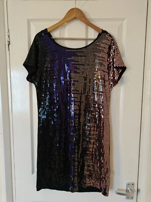 Womens Matthew Williamson  sequined dress size 14 worn once - Image 1 of 4