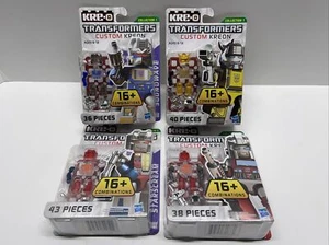 KRE-O Transformers Custom Kreon Lot- Soundwave Bumblebee Starscream Ironhide NEW - Picture 1 of 7