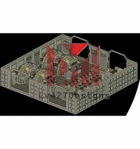 Large room - reactor | Legion Space Hulk Imperial Assault - Picture 1 of 10