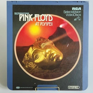 Pink Floyd Live Pompeii CED Videodisc RCA SelectaVision EUC Saucerful of Secrets - Picture 1 of 12