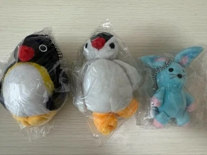 Pingu plush doll key chain mascot Lot 3 set Japan hobby anime m627 - Picture 1 of 4