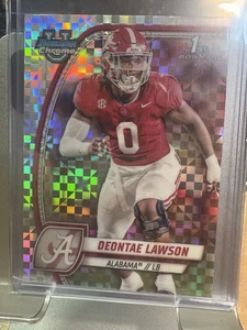 Deontae Lawson 2024 Bowman Chrome U 1st Xfractor ALABAMA - Imagen 1 de 1