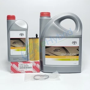 Genuine Toyota Avensis Diesel Oil Service Kit 5W30 1WW/2WW Engine Oil & Filter - Picture 1 of 1