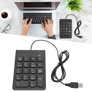 Ziffernblock 18 Tasten USB 2.0 Plug & Play Ergonomisches Design Größe Rutsc KUI - Bild 1 von 22