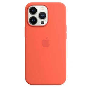 Original Apple iPhone 13 Pro Silikon Case / Cover - Nektarine (Orange) - Neu - Bild 1 von 12