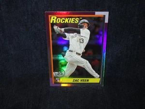 2025 Topps Update 35th Anniversary Rookie Zac Veen #U90-34 - Bild 1 von 2
