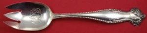 Canterbury by Towle Sterlingsilber Eisgabel mit Mono in Schale Orig 5 3/8" - Bild 1 von 2