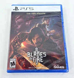 BLADES OF FIRE DAY ONE NEW FACTORY SEALED 2025 Authentic Sony Playstation 5 PS5 - Picture 1 of 4