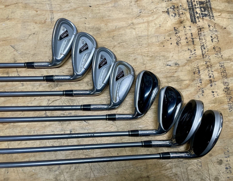 Adams Idea Hybrid A2OS 8 Piece Regular Flex Complete Iron Set Lite 4-SW Graphite - Image 1 of 4