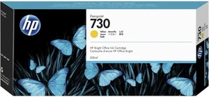 ORYGINALNY WKŁAD ATRAMENTOWY HP730 ŻÓŁTY 300ML / P2V70A - WYGASŁ LUTY 2023 - Zdjęcie 1 z 1