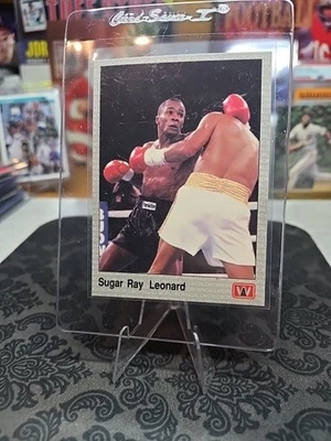 1991 All World Sugar Ray Leonard #24 Boxing Card - Image 1 of 2
