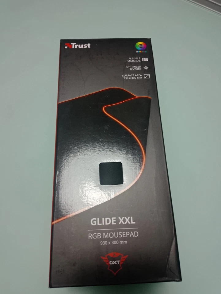 Trust Gaming GXT 764 Glide-Flex XXL Tappetino per Mouse RGB, Flessibile, Nero - Immagine 1 di 3