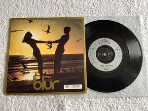 BLUR - Girls & Boys 7" Numbered Limited Edition 1994 Brit Pop Indie Oasis Damon - Picture 1 of 5