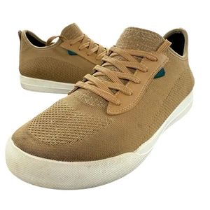 Vessi Mens Weekend Comfort Sneakers Size 11 Oak Brown Waterproof Casual Shoes - Picture 1 of 9