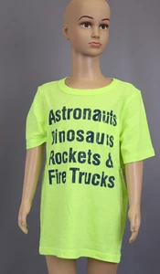 Carter's Graphic T-Shirt-Preschool Boys - Size 6 - Neon Green - Picture 1 of 5