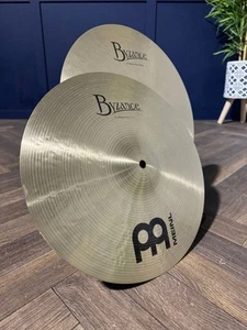 Platillos Meinl Byzance tradicionales medianos 14”/36 cm Hi Hat (par) #MX70 - Imagen 1 de 5