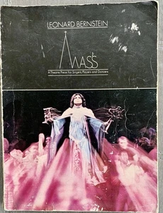 Bernstein Mass: A Theatre Piece Musical Score 1971 Piano Vocal Kennedy Center FE - Picture 1 of 7