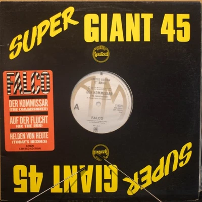 FALCO - DER KOMMISSAR - 12" Single - A&M - 1983 - VG FREE POSTAGE (2991) - Image 1 of 4