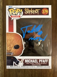 'Michael Pfaff' Firmato 'Slipknot' Funko Pop 'Tortilla Man' Certificato Beckett - Foto 1 di 6