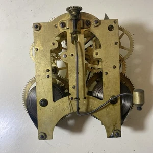 Ansonia 4 1/2 Clock Movement Fits Royal Bonn - Picture 1 of 13